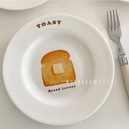 Korean Croissant Bread Lovers Plate