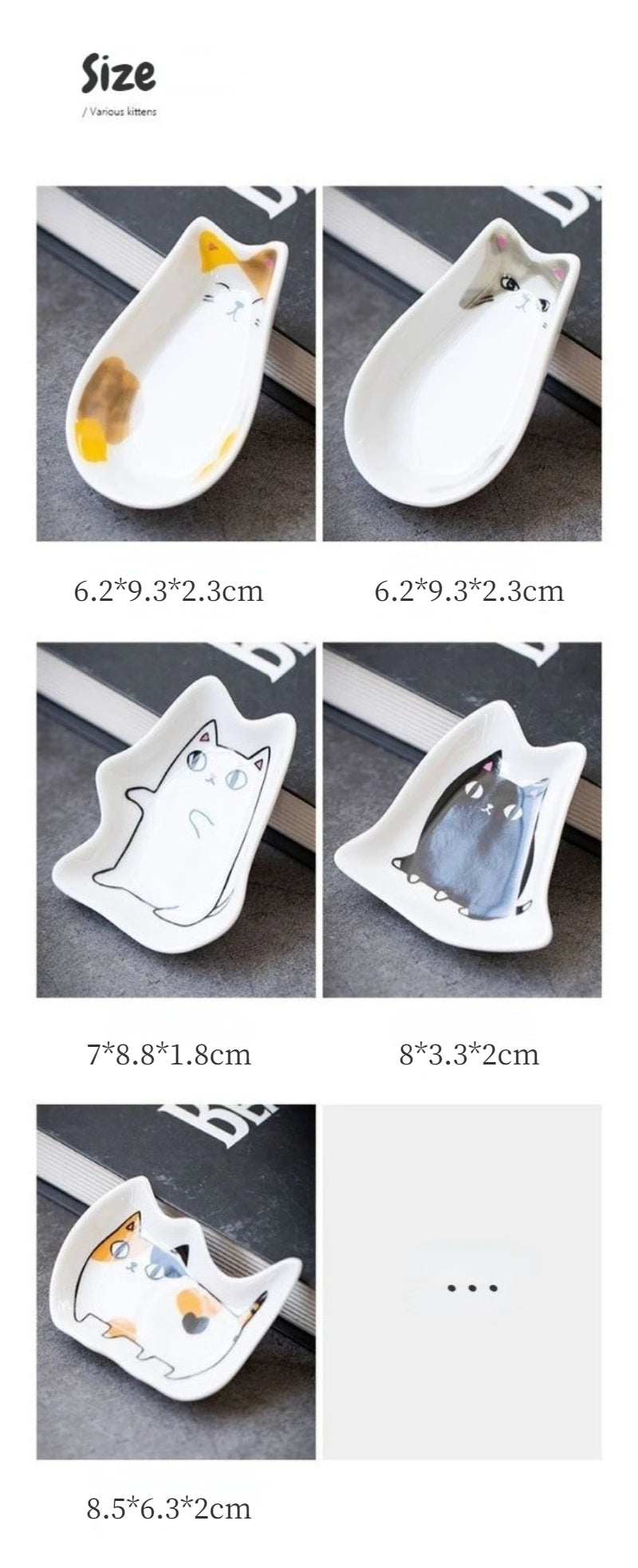 Japanese Style Cat-Shaped Dipping Sauce Dish