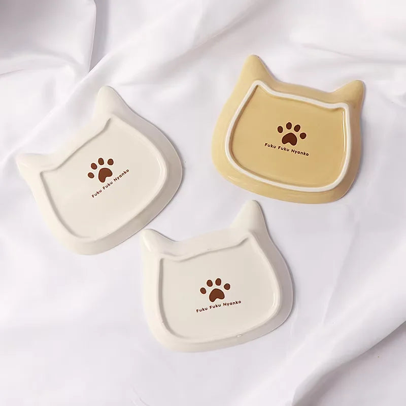 Cute Cat Snack Plates