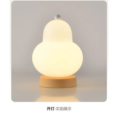 Pear-Shaped Bedside Table Lamp