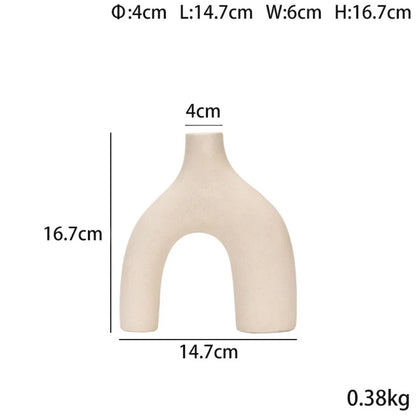 Arch Simplistic Ceramic Vase