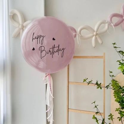 Boho Dusty Pink Cake Balloons Kit