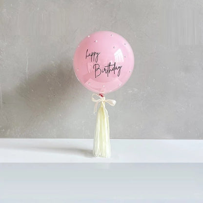 Boho Dusty Pink Cake Balloons Kit