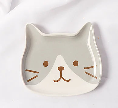 Cute Cat Snack Plates