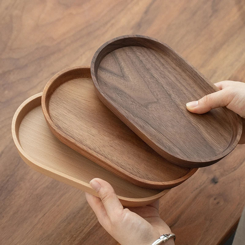 Wooden Coffee Serving Tray