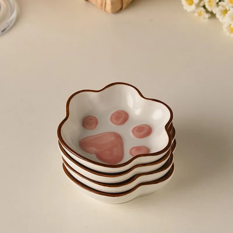 Cat Paw Sauce Plate