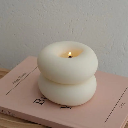 Mini Donut Candle Decor