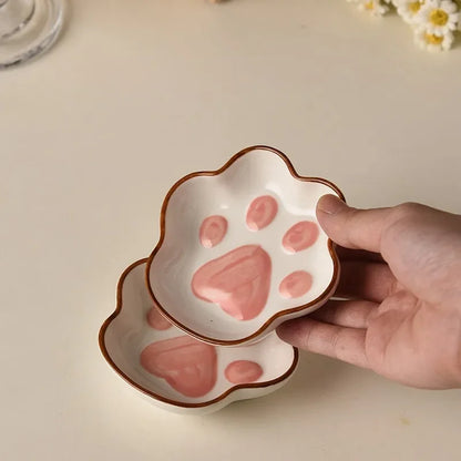 Cat Paw Sauce Plate