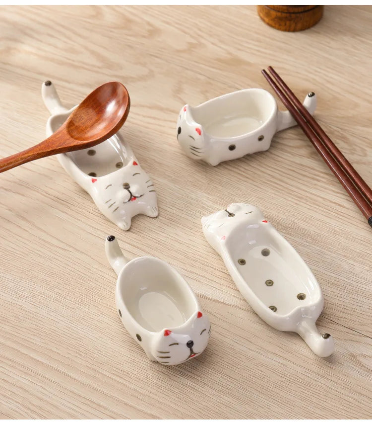 Cute Cat Ceramic Mini Sauce Plate