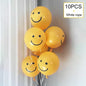 Yellow Smiley Balloons