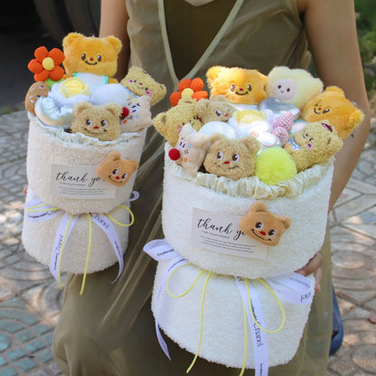 Butter Bear Creative Doll Bouquet