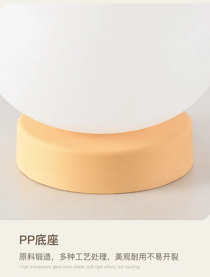 Pear-Shaped Bedside Table Lamp