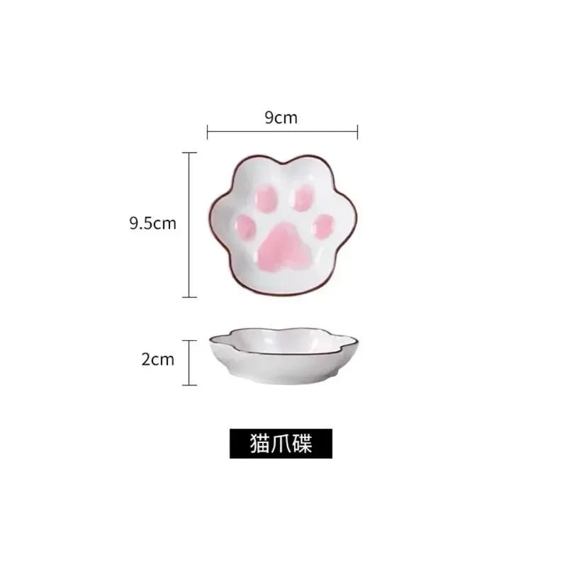 Cat Paw Sauce Plate