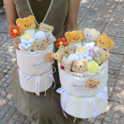 Butter Bear Creative Doll Bouquet