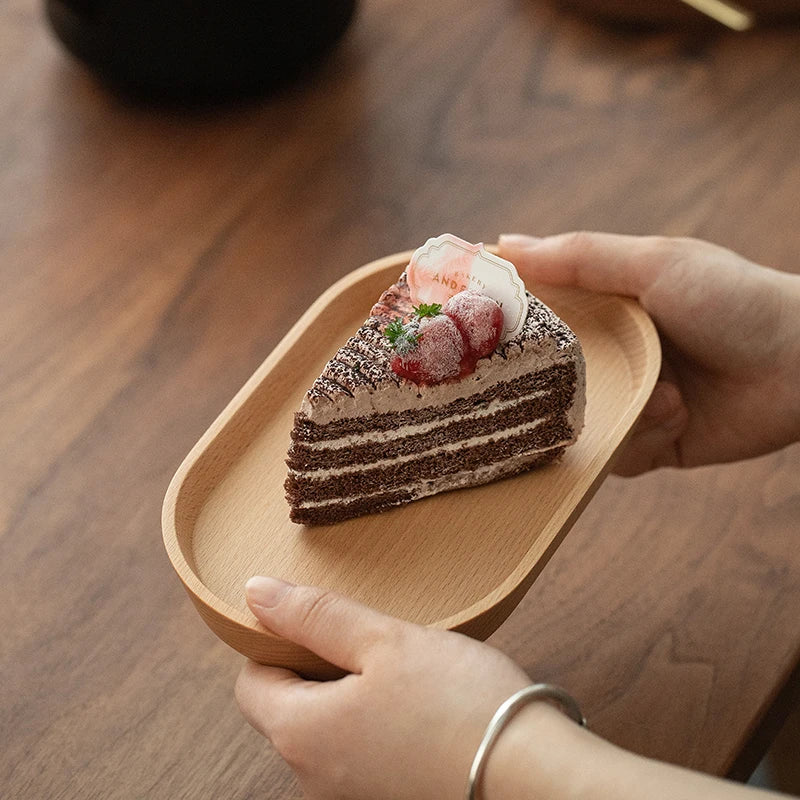 Wooden Coffee Serving Tray