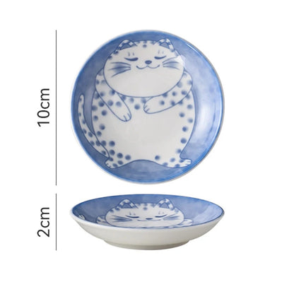 Cartoon Cat Shape Dipping Sauce Dish