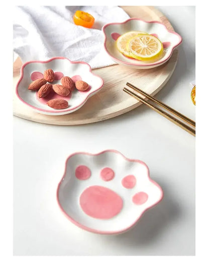 Cat Paw Sauce Plate