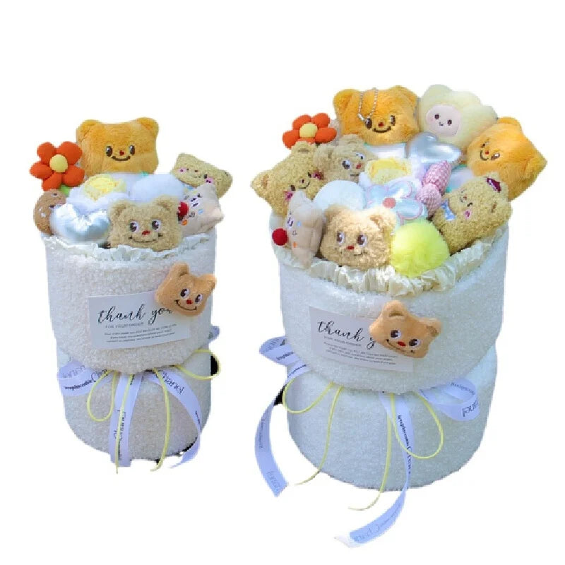 Butter Bear Creative Doll Bouquet