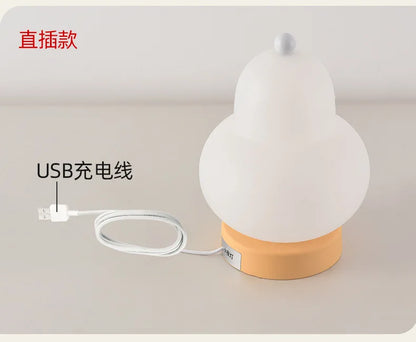 Pear-Shaped Bedside Table Lamp