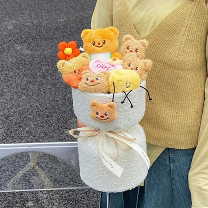 Butter Bear Creative Doll Bouquet