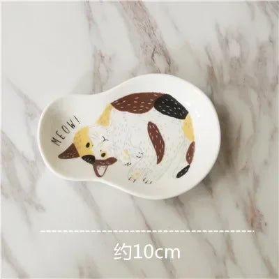 1pc Cat Shape Dipping Sauce Dish