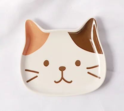 Cute Cat Snack Plates