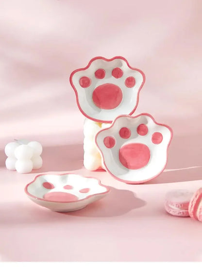 Cat Paw Sauce Plate