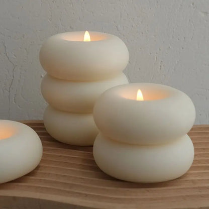 Mini Donut Candle Decor