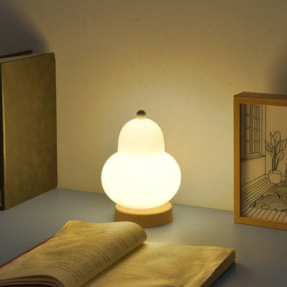 Pear-Shaped Bedside Table Lamp