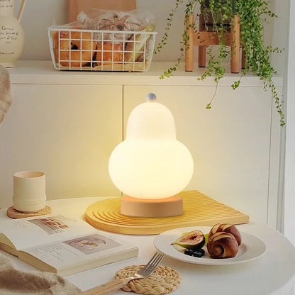 Pear-Shaped Bedside Table Lamp