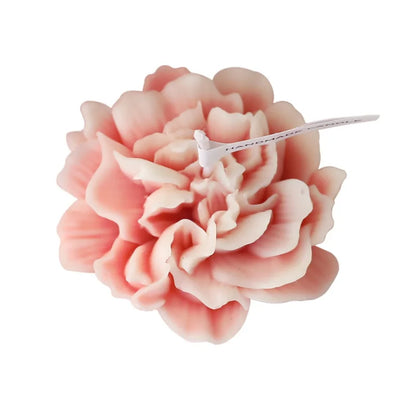 Carnation Flower-shaped Handmade Scented Candle