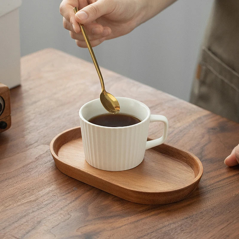 Wooden Coffee Serving Tray