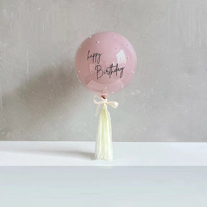 Boho Dusty Pink Cake Balloons Kit