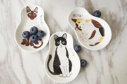 1pc Cat Shape Dipping Sauce Dish