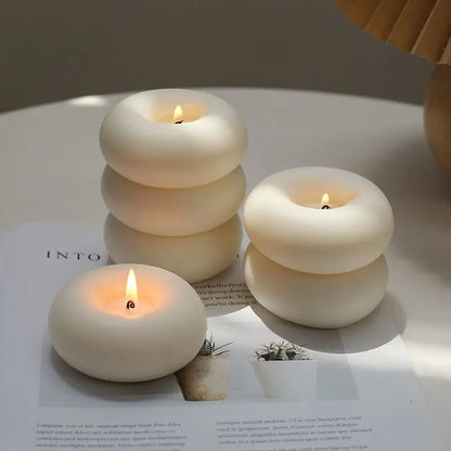 Mini Donut Candle Decor