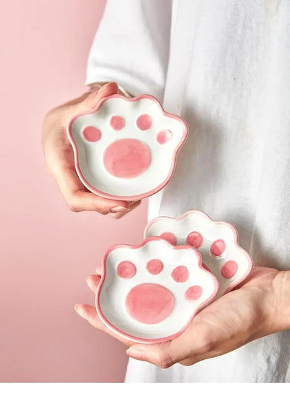 Cat Paw Sauce Plate