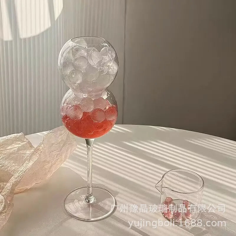 470ml Creative Goblet Bubble Glass