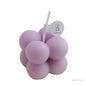 Mini Cube Bubble Shaped Wax Candles