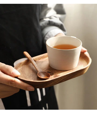 Wooden Coffee Serving Tray