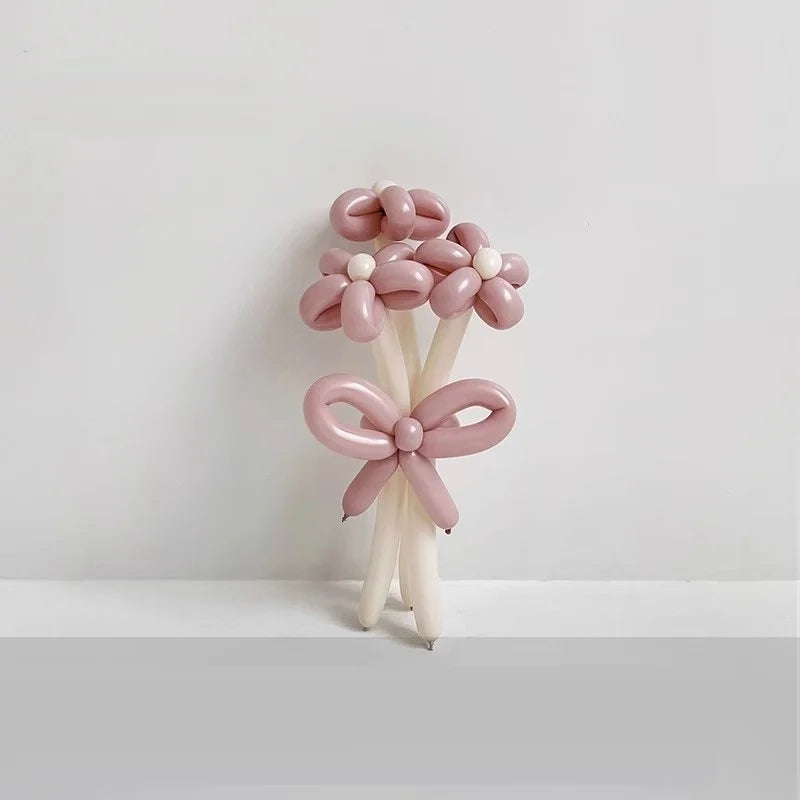 Boho Dusty Pink Cake Balloons Kit