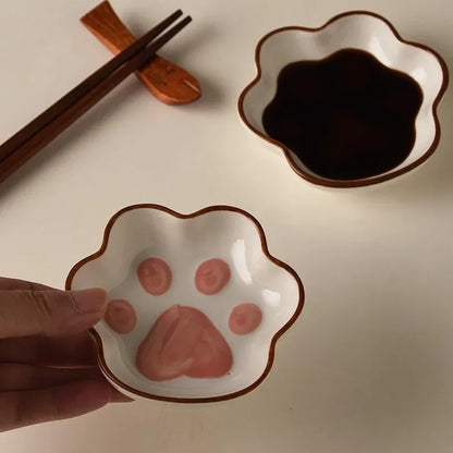 Cat Paw Sauce Plate